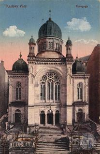 Czech, Karlovy Vary, Great Synagogue